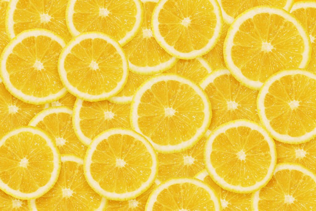 kitchen rugs with lemon design
