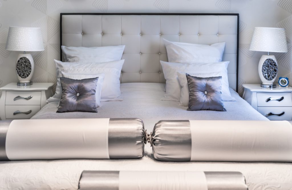 Silver Pillow Bedroom