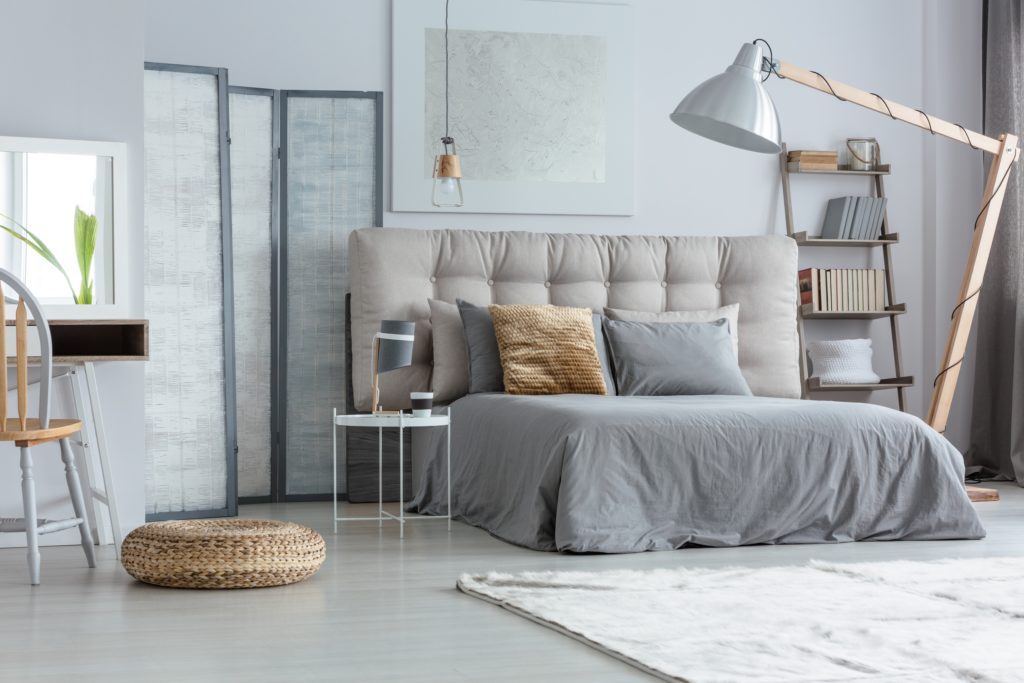 Soft Silver Bedroom
