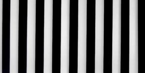 Black and White Striped Window Curtains