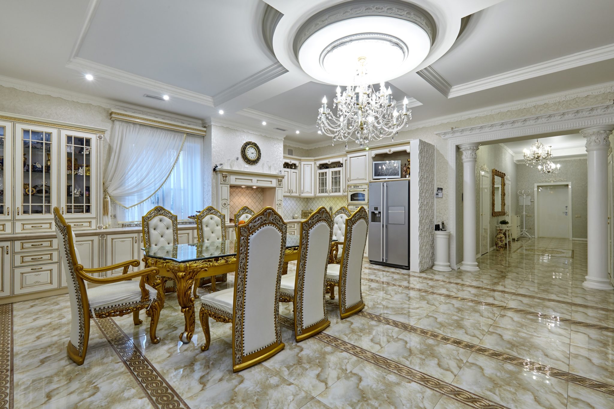dining room decor mansion