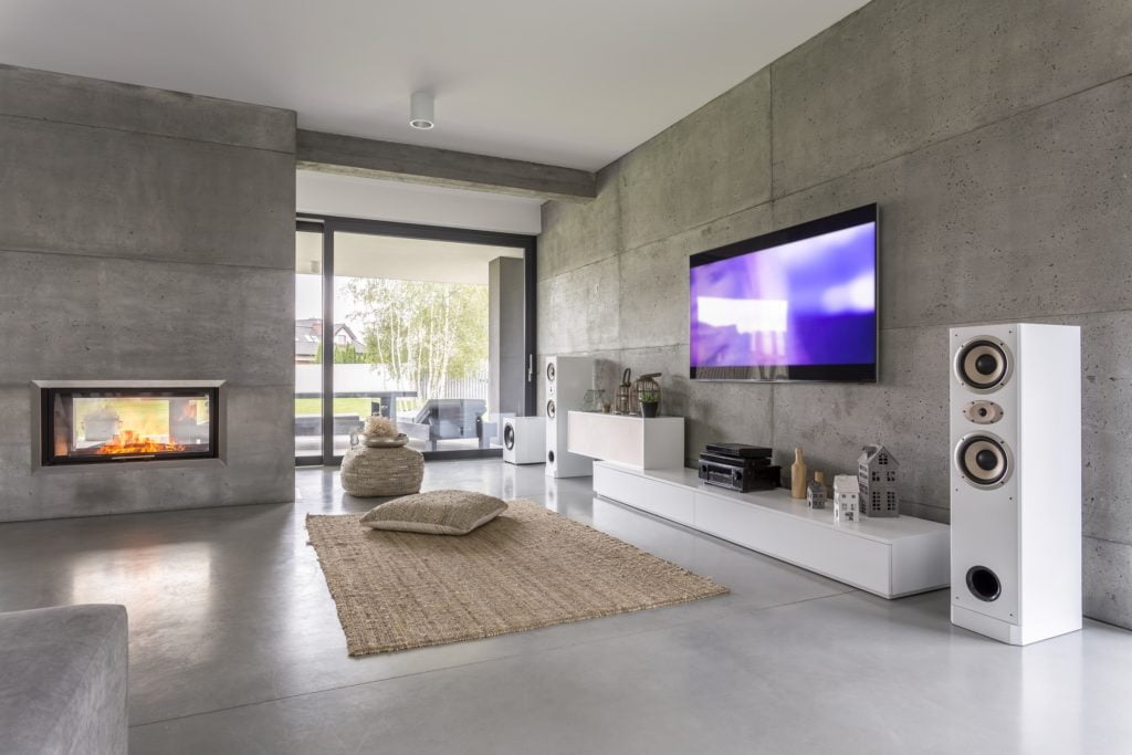 Gray Walls Living Room