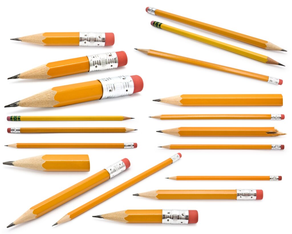 Graphite pencils