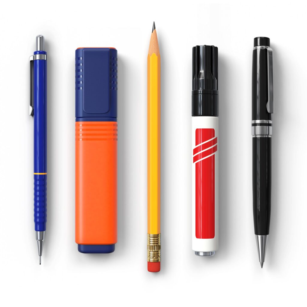 Pen Pencil Marker Highlighter Ballpoint