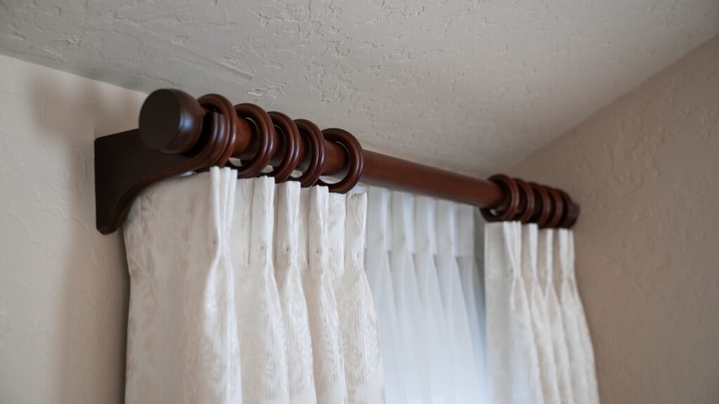 Wooden Curtain Rod